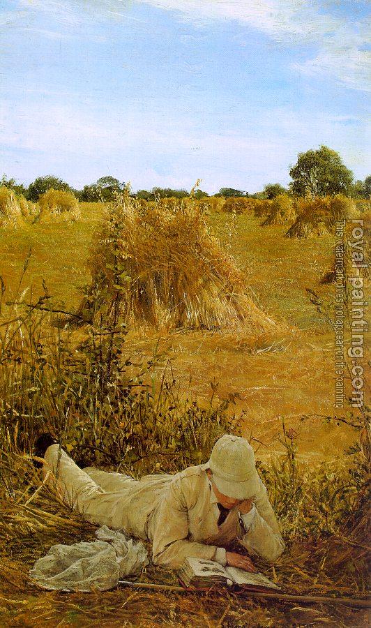 Sir Lawrence Alma-Tadema : Ninety-Four Degrees in the Shade